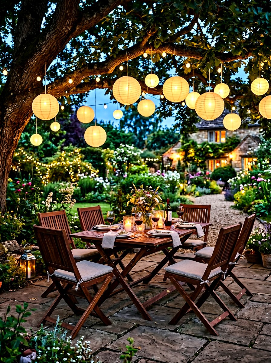 Folding Patio Table - 30 outdoor furniture ideas