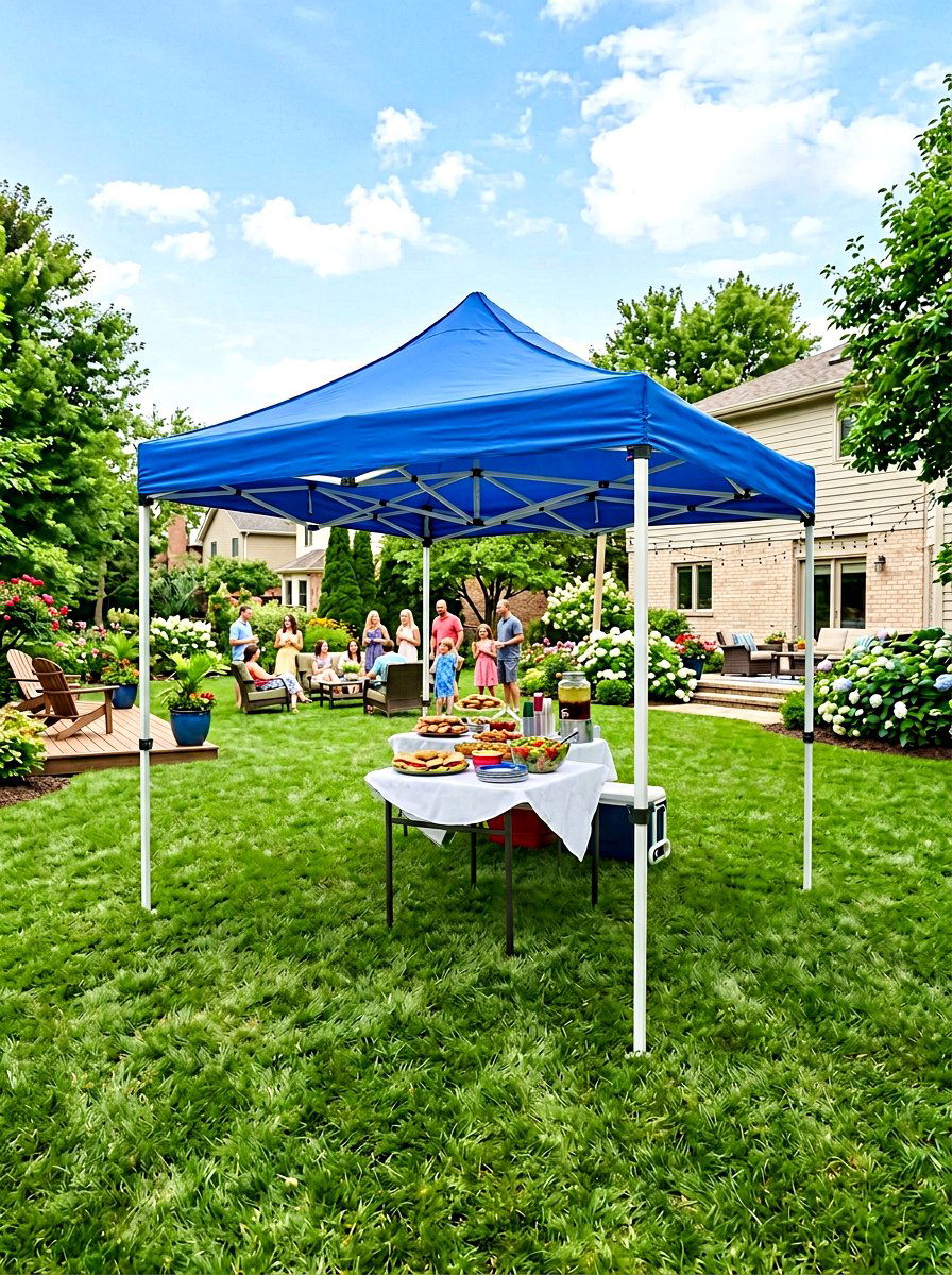 Folding Portable Gazebo - 30 small gazebo ideas