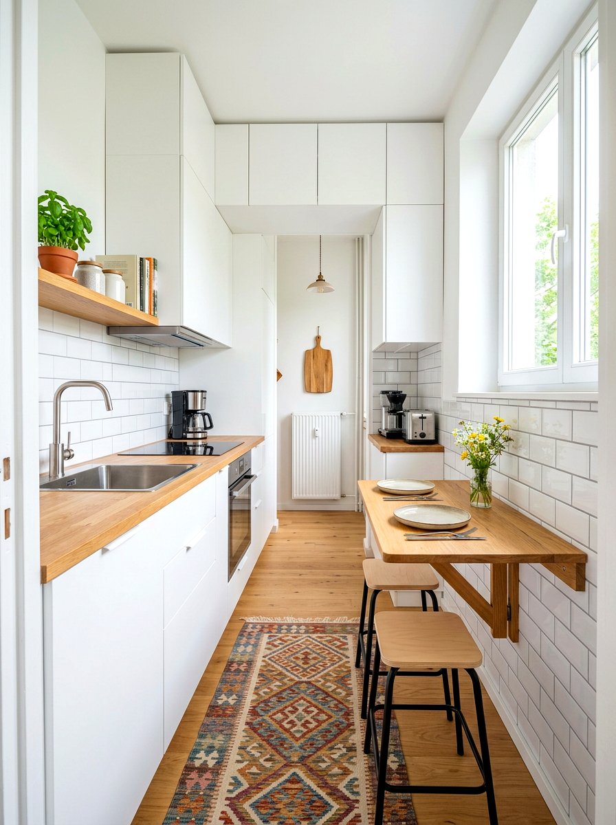 Folding Table Galley Kitchen - 30 galley kitchen ideas