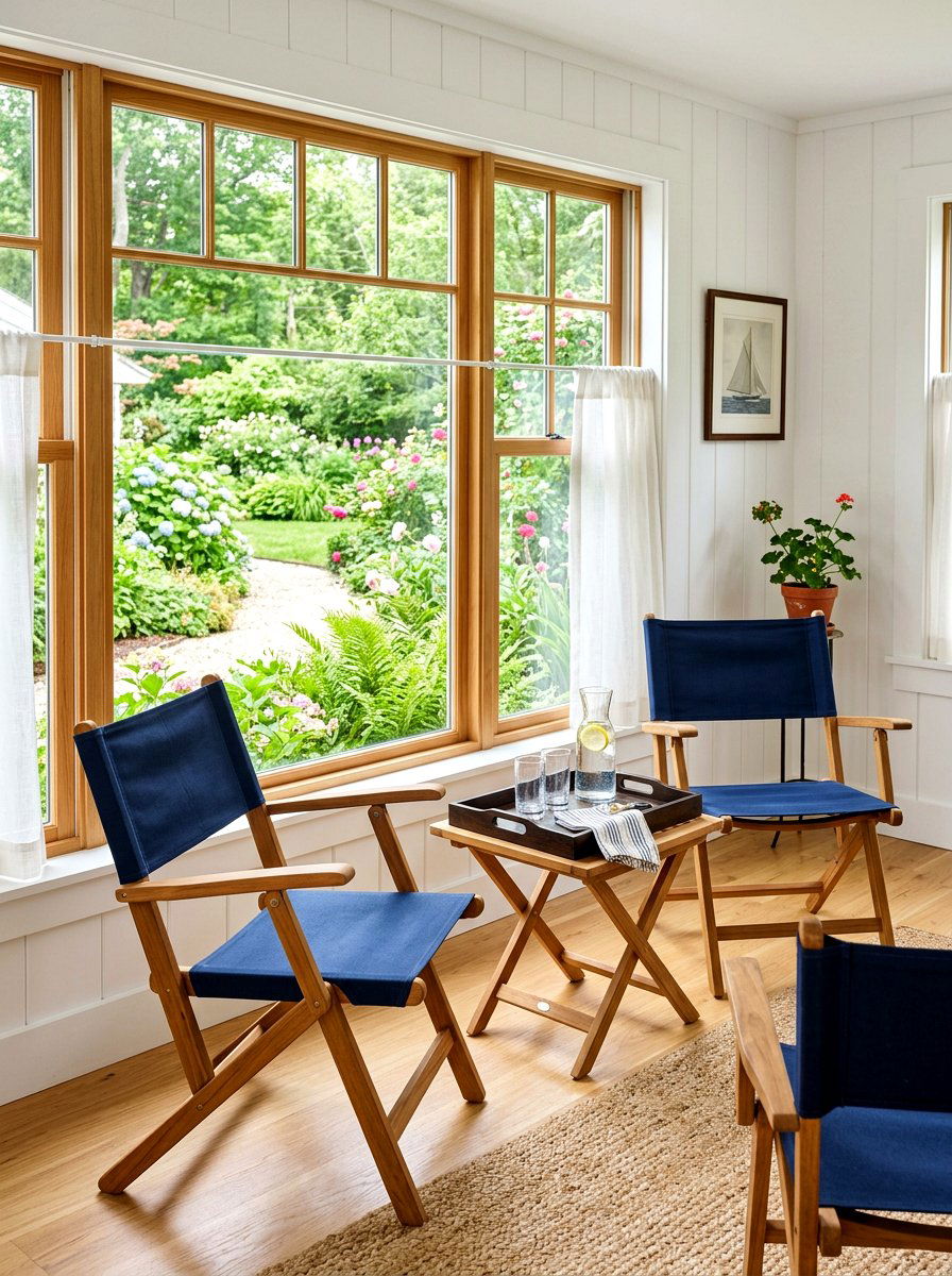 Folding sunroom chairs - 30 sunroom furniture ideas