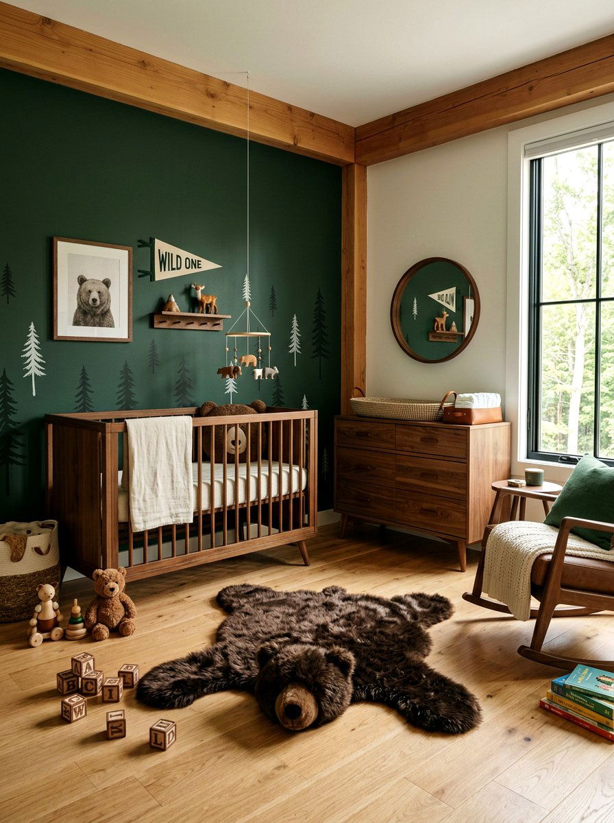 Forest Nursery - 30 nursery ideas
