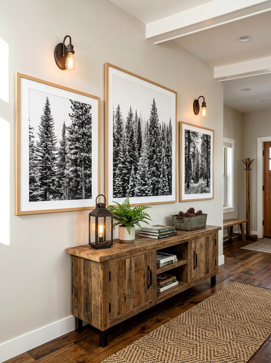 Forest Themed Wall Art - 30 lodge decor ideas