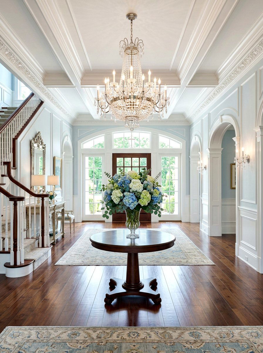 Formal Entryway Foyer - 30 Hamptons entryway ideas
