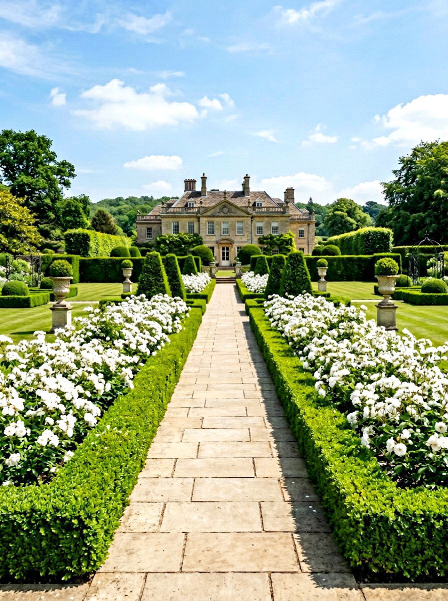Formal Garden Border - 30 front yard border ideas