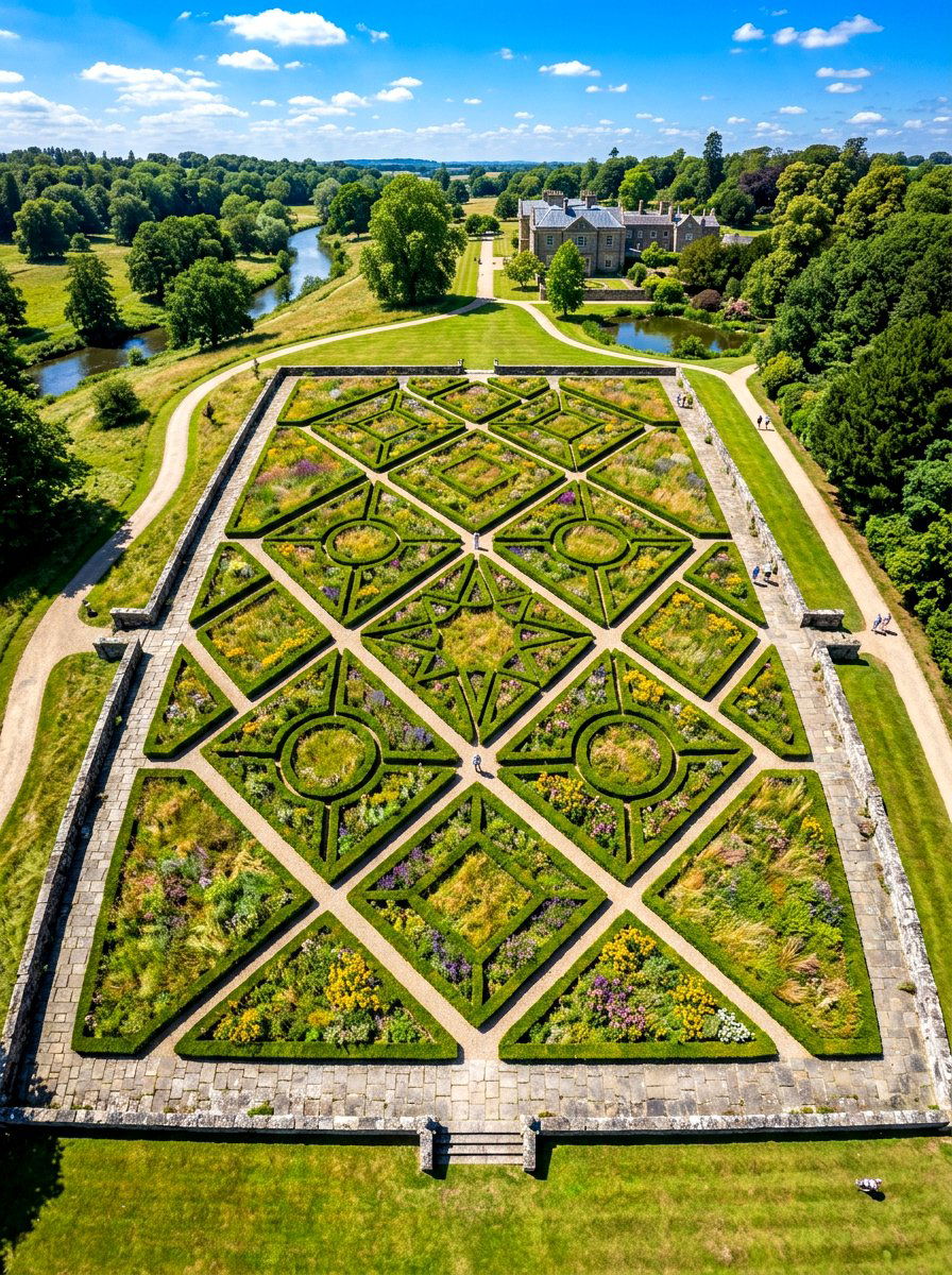 Formal Meadow - 30 meadow garden ideas
