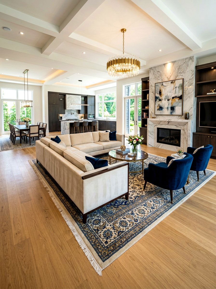 Formal Open Concept Living Room - 30 formal living room ideas