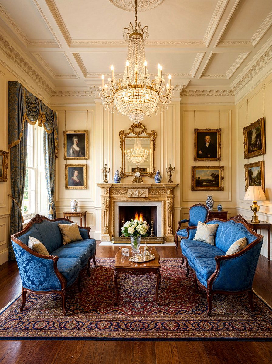 Formal Parlor Seating - 30 conversation seating ideas