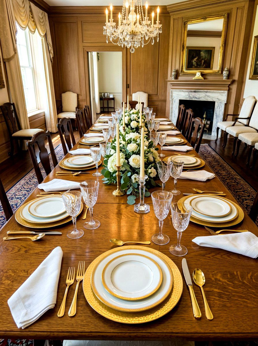 Formal Place Settings - 30 collected traditional dining room ideas