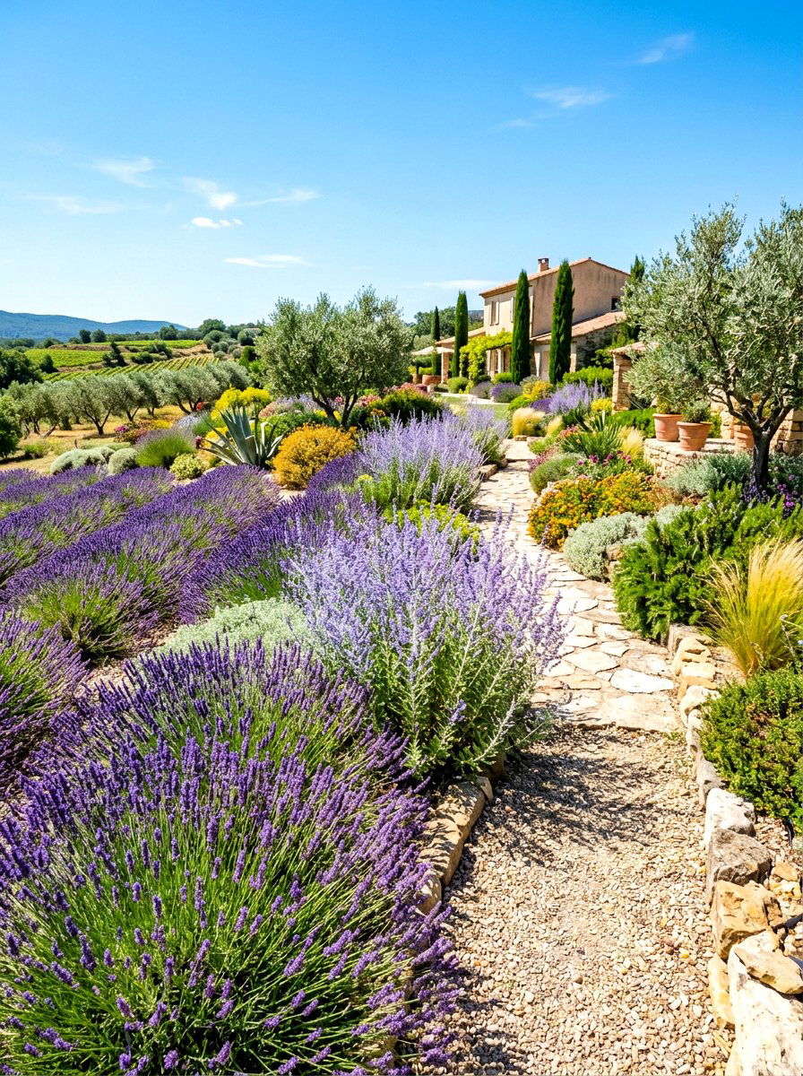 Formal Potager Garden - 30 sunny vegetable garden ideas