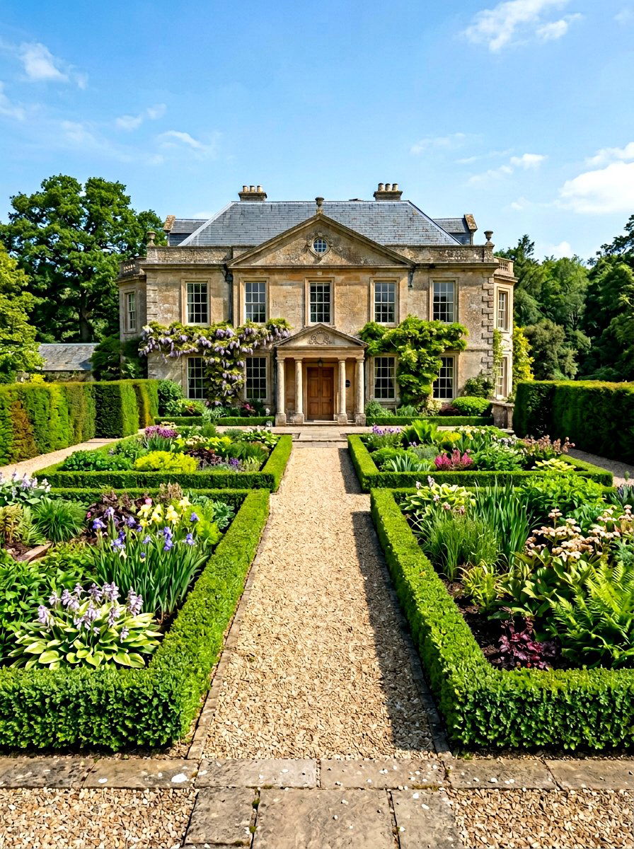 Formal Rain Garden - 30 rain garden ideas