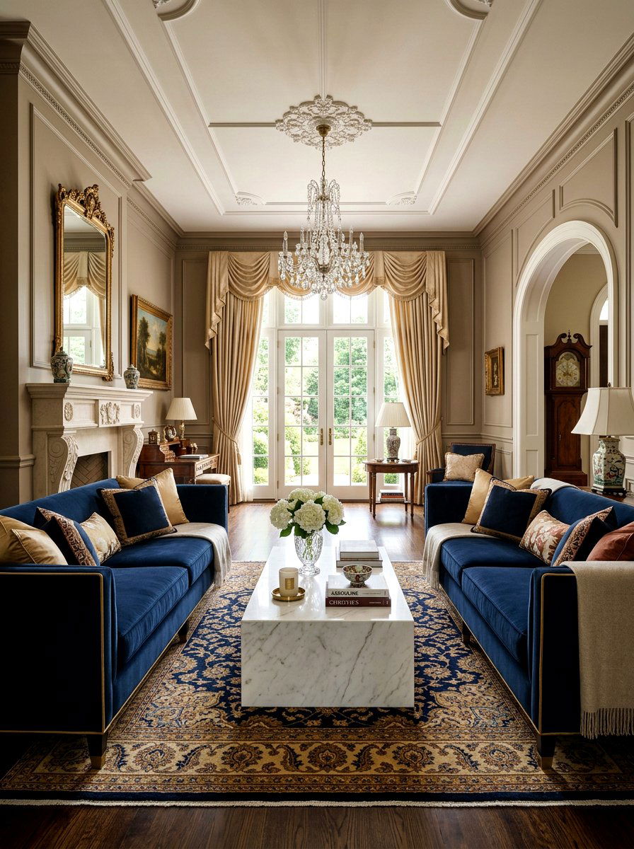 Formal Sitting Room - 30 old money lounge ideas