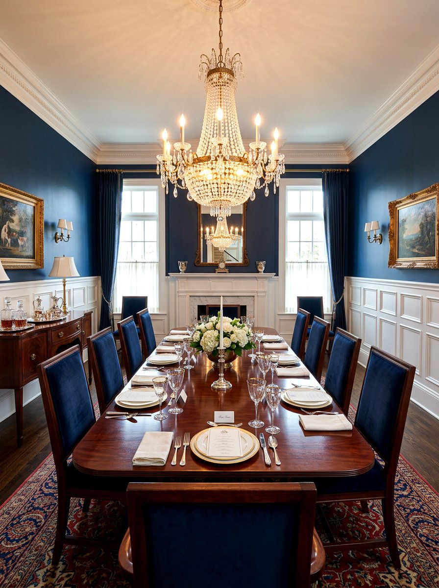 Formal Traditional Dining Area - 30 dinner party hosting room ideas