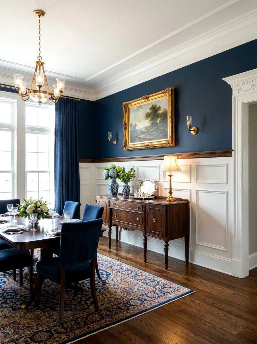 Formal Wainscoting Walls - 30 collected traditional dining room ideas