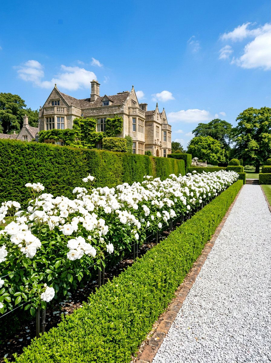 Formal garden border - 30 backyard border planting ideas