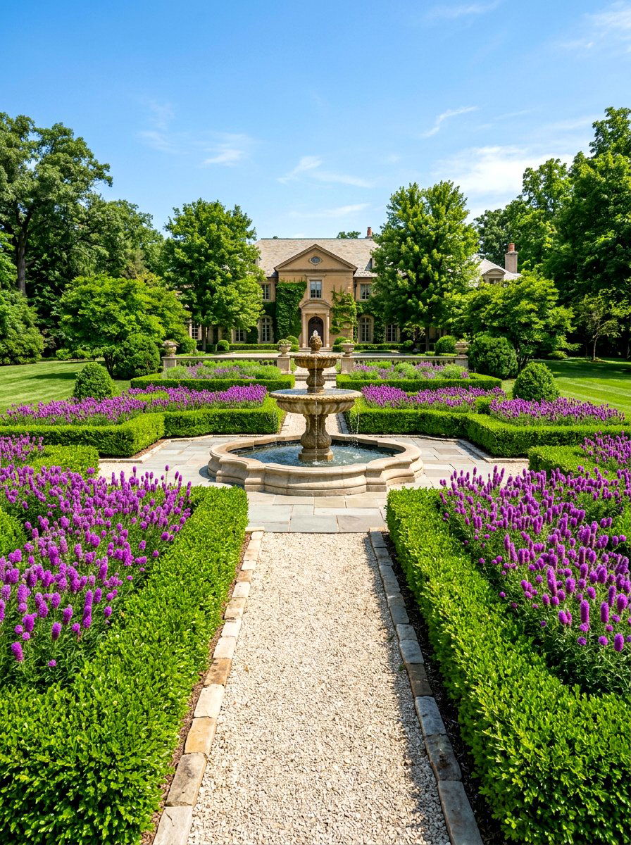 Formal native garden - 30 native plant landscaping ideas
