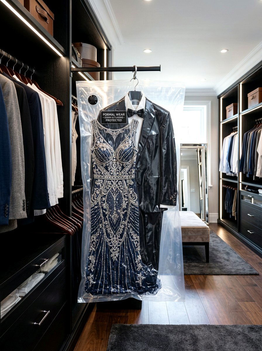 Formal wear storage - 30 vacuum storage ideas