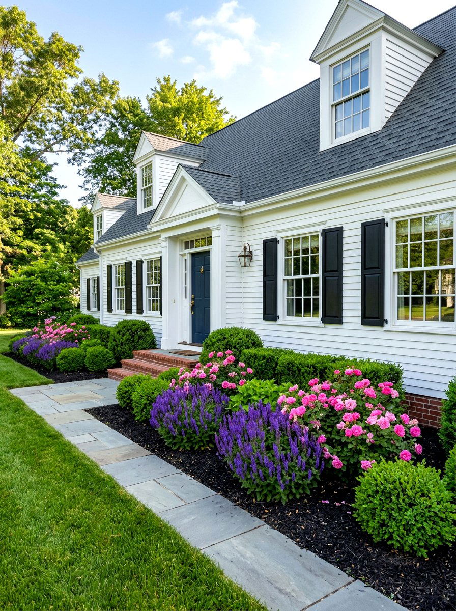 30 Front Yard Flower Bed Ideas: Colorful Blooms for Any Home