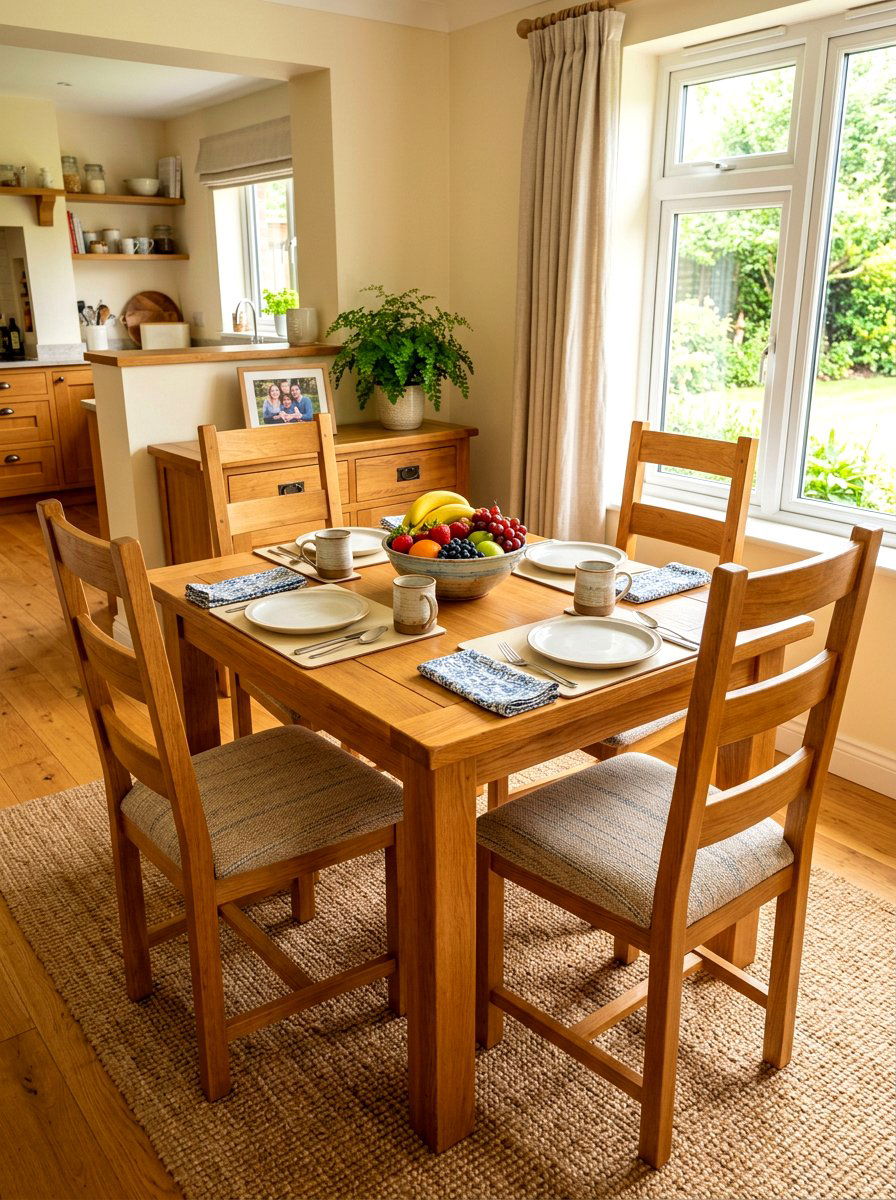 Four Chair Breakfast Table - 30 round breakfast table ideas