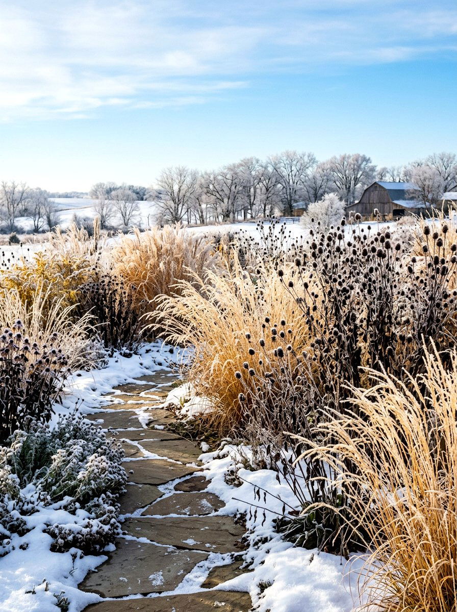 Four Season Prairie Interest - 30 prairie style garden ideas