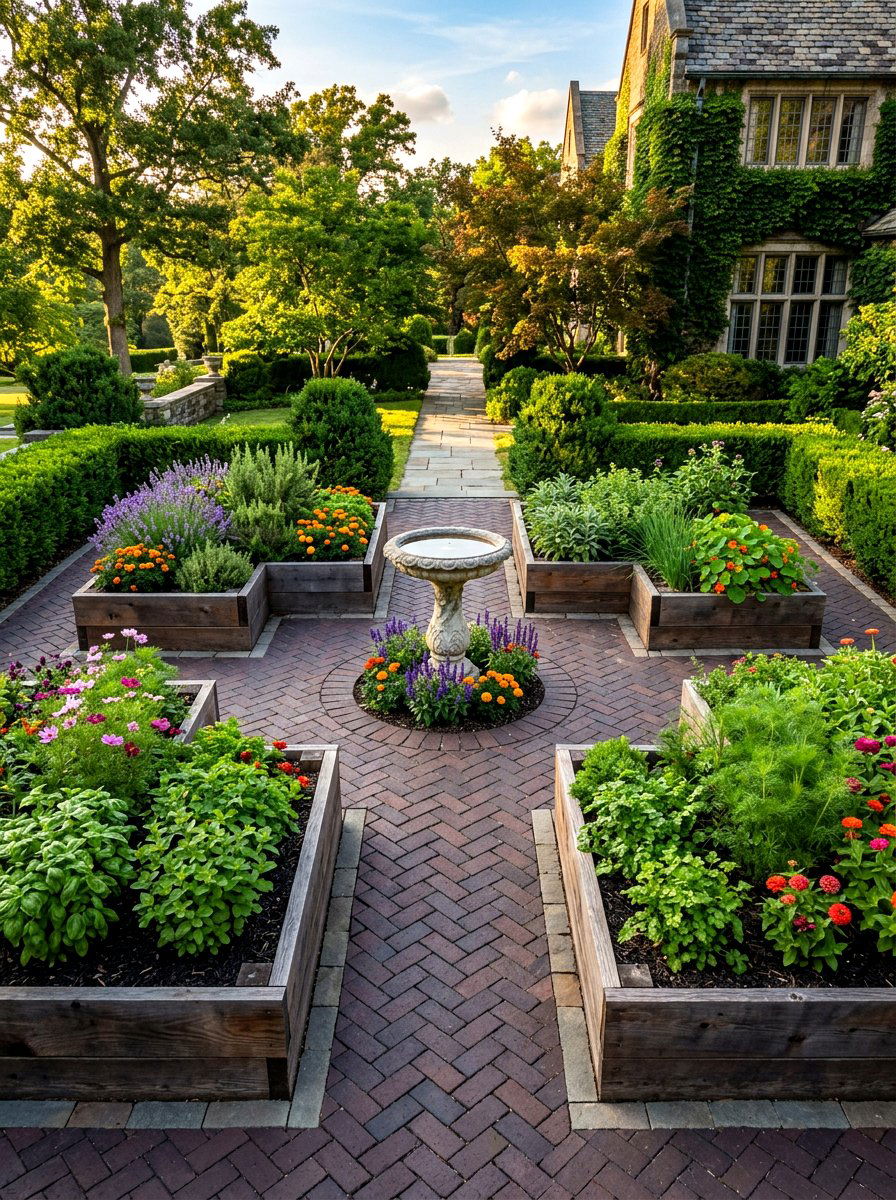 Four Square Raised Bed - 30 raised bed arrangement ideas