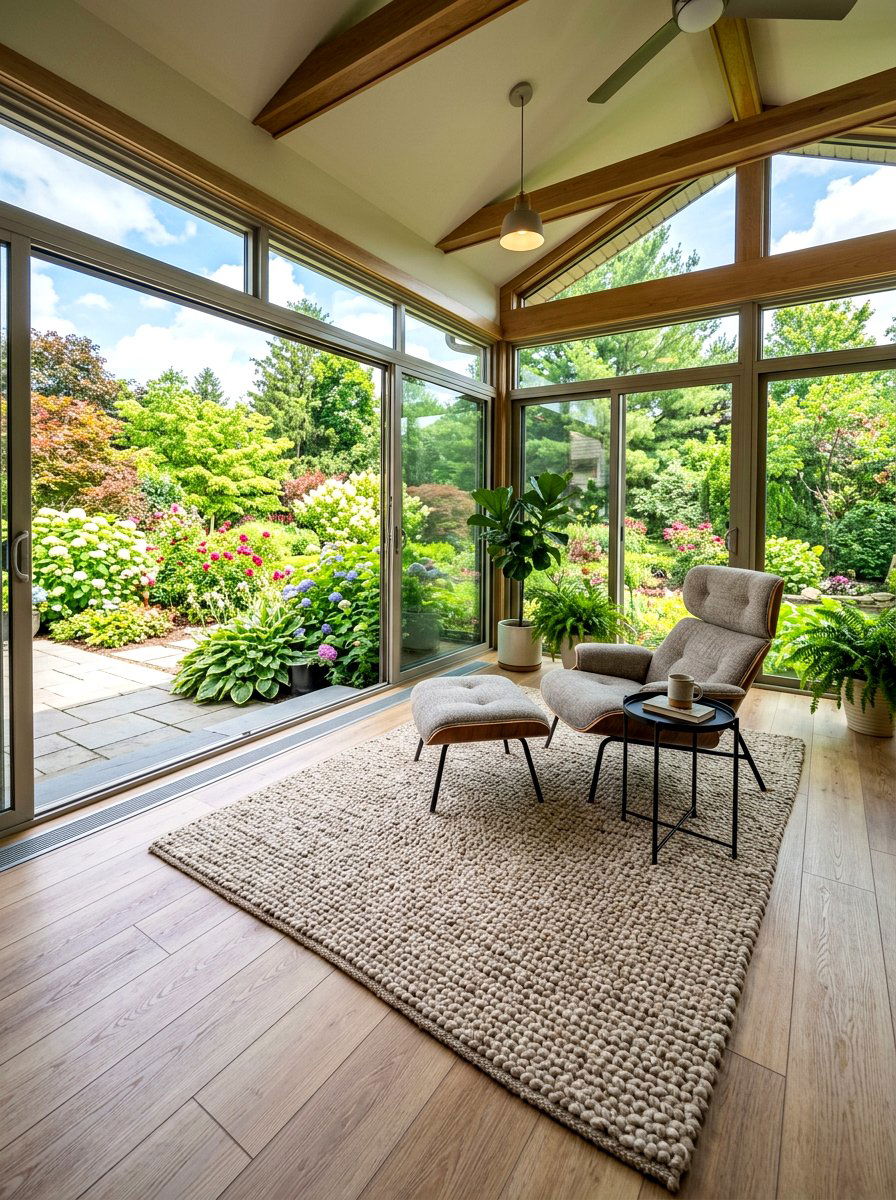 Four season room flooring - 30 four season room ideas