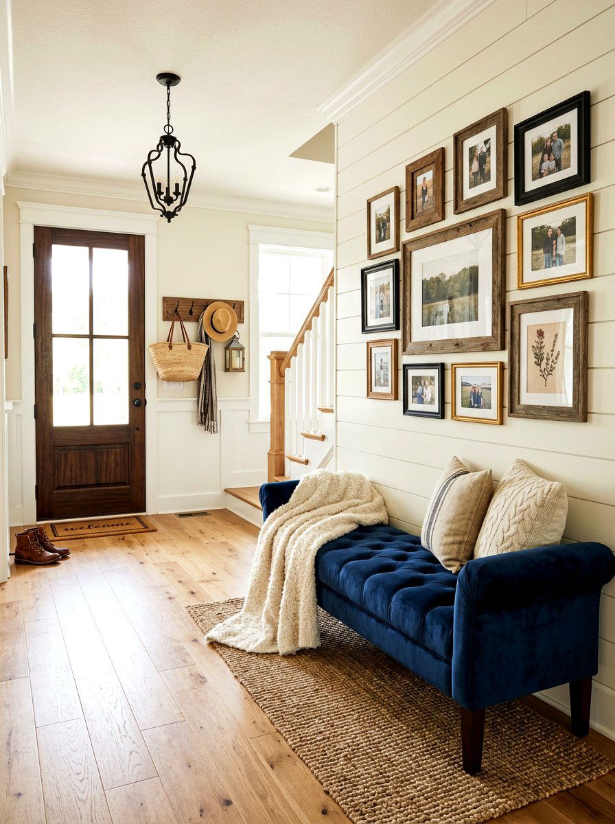 Foyer Bench Seating - 30 foyer ideas