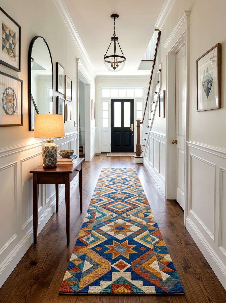 Foyer Rug Runner - 30 foyer ideas
