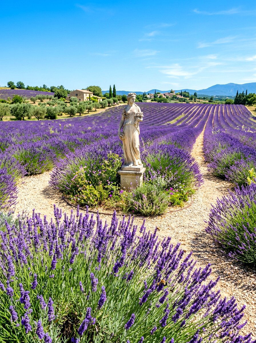 Fragrant Lavender Garden - 30 Victorian garden ideas