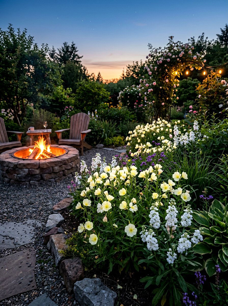 Fragrant evening patch - 30 wildflower patch ideas