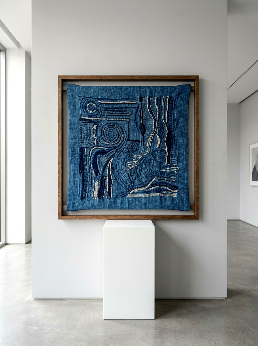 Framed Textured Fabric - 30 styled corner for photos ideas