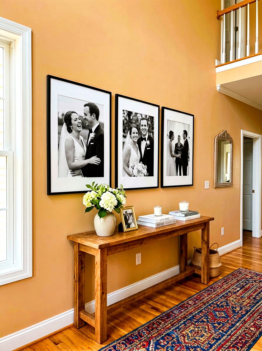 Framed Wedding Art - 30 newlywed home ideas