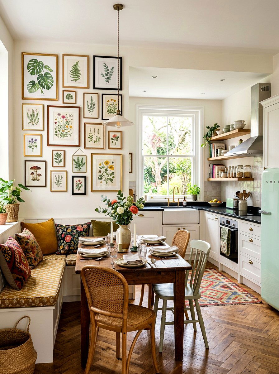 Framed kitchen art gallery - 30 rental kitchen ideas