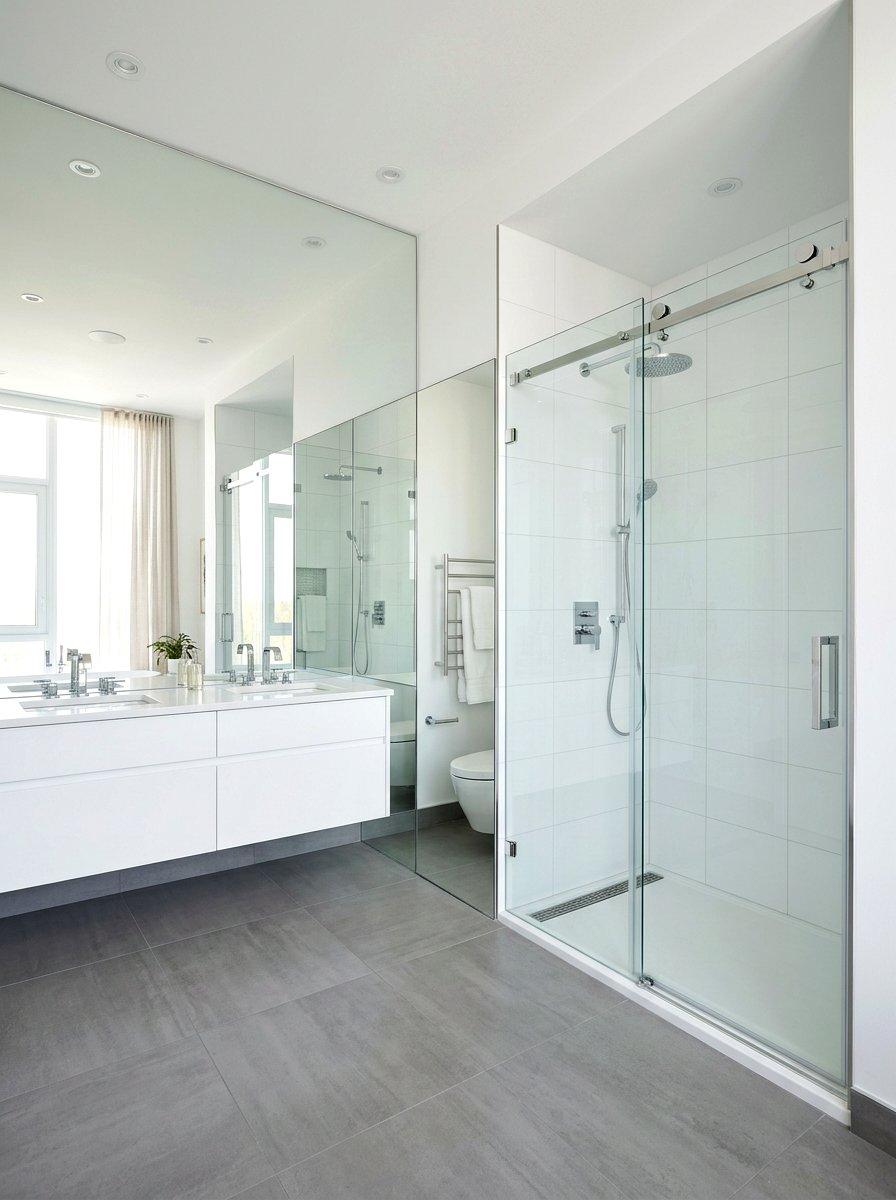 Frameless Bathroom Mirror - 30 bathroom mirror ideas