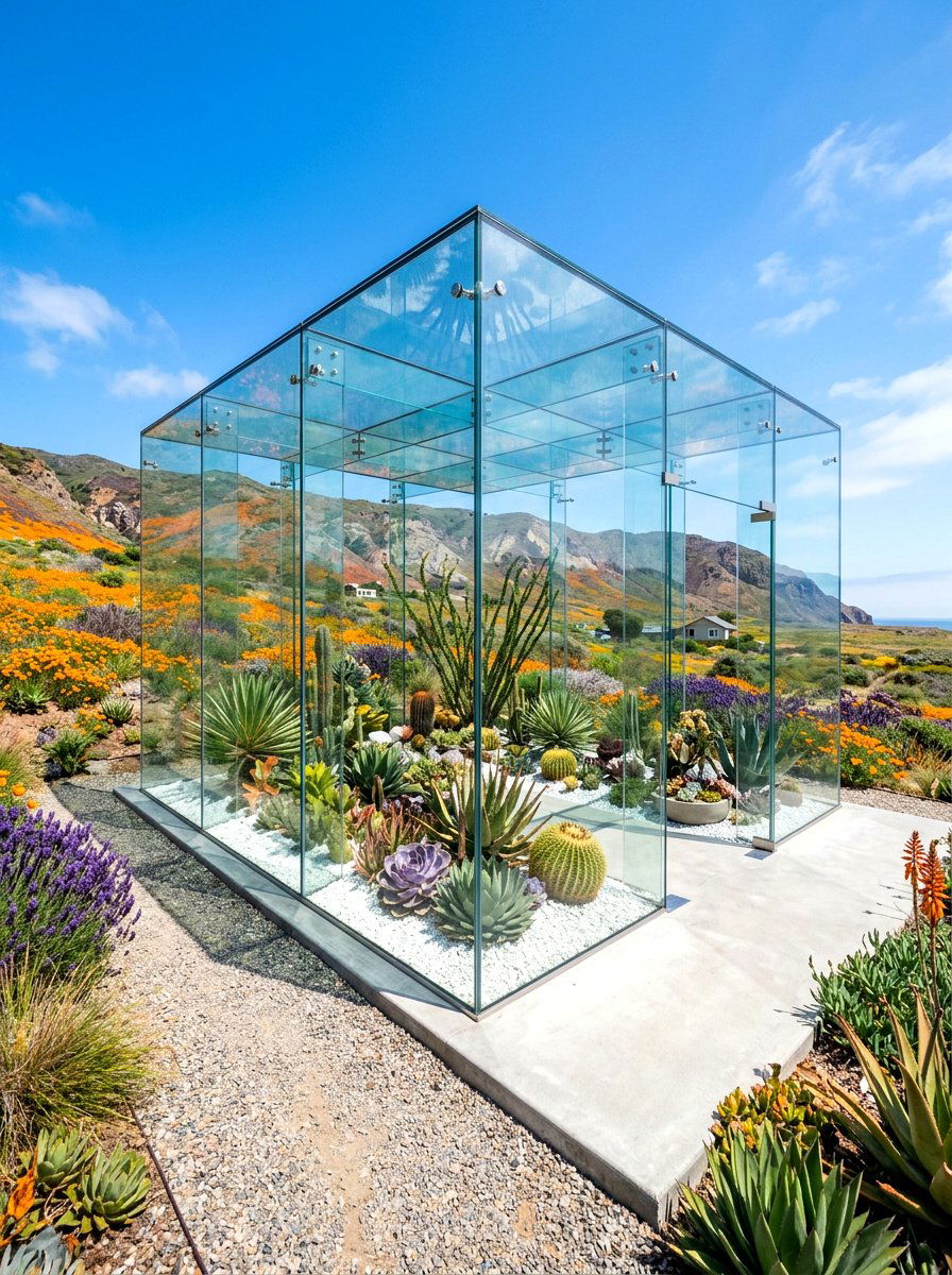 Frameless Greenhouse - 30 modern greenhouse ideas