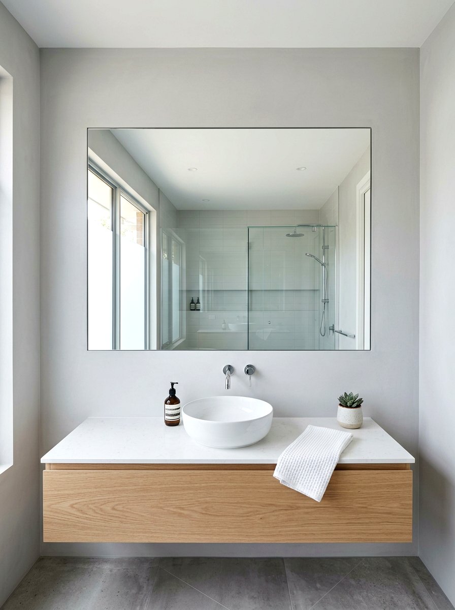 Frameless recessed mirror cabinet - 30 recessed medicine niche ideas