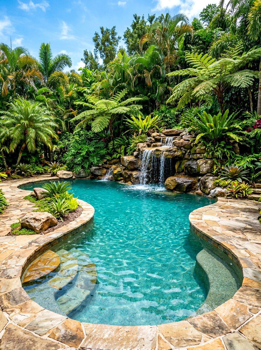 Freeform Pool - 30 pool ideas