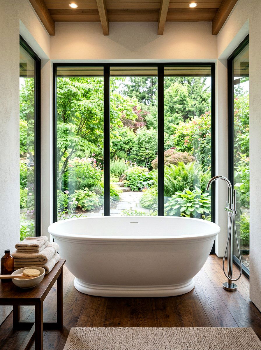 Freestanding Bathtub - 30 luxury bathroom ideas