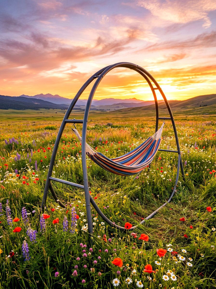 Freestanding Hammock Frame - 30 hammock stand garden ideas