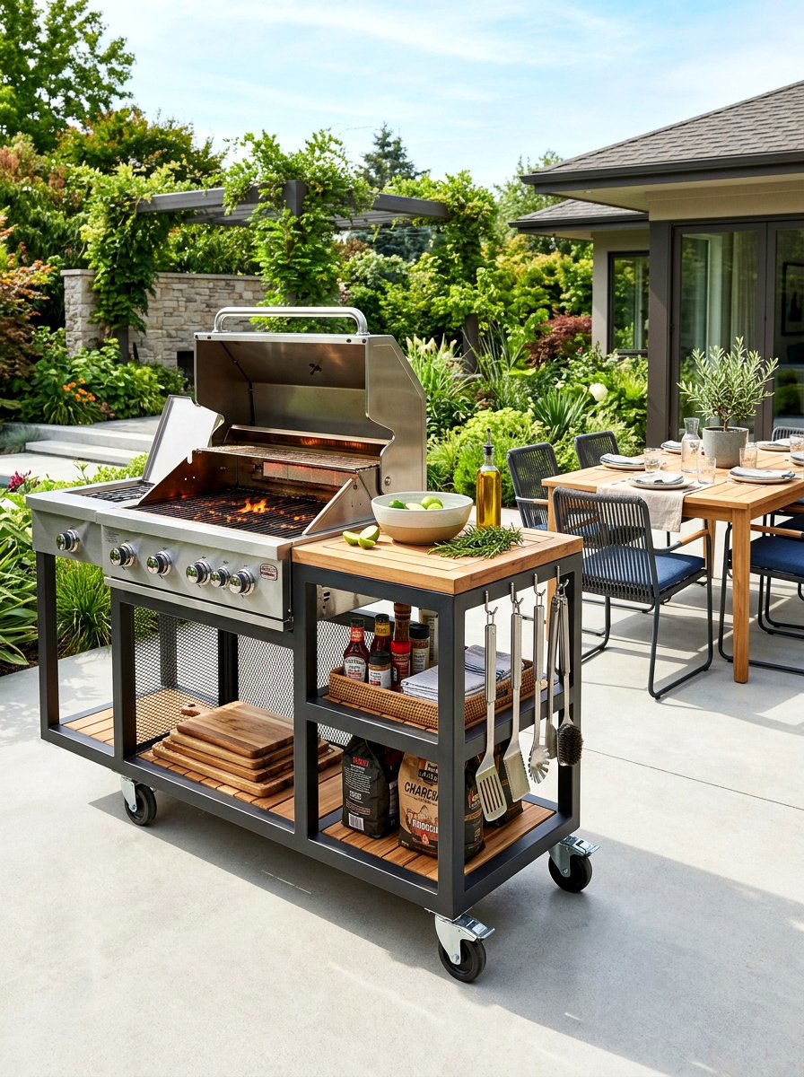 30 Small Outdoor Kitchen Ideas for Cozy Patio Cooking Today