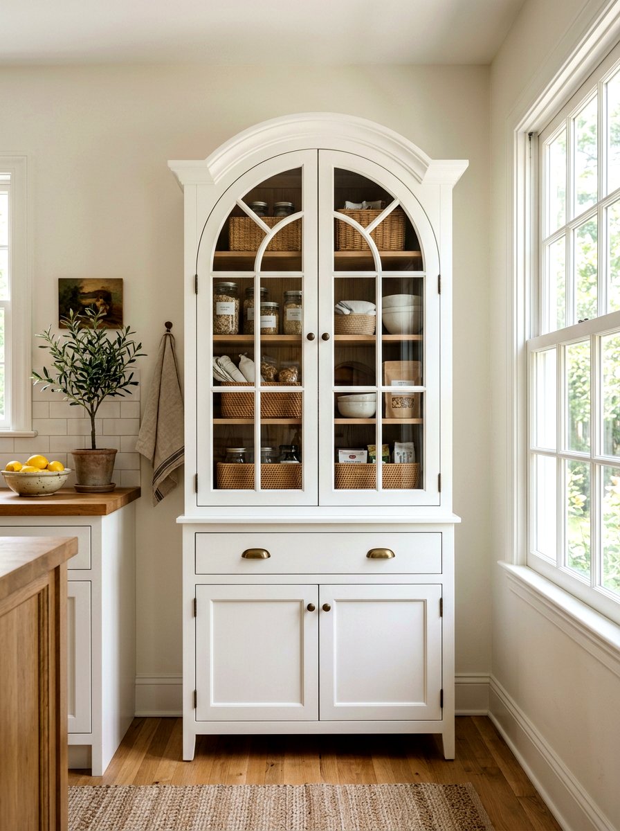 Freestanding Pantry Cupboard - 30 snack pantry ideas