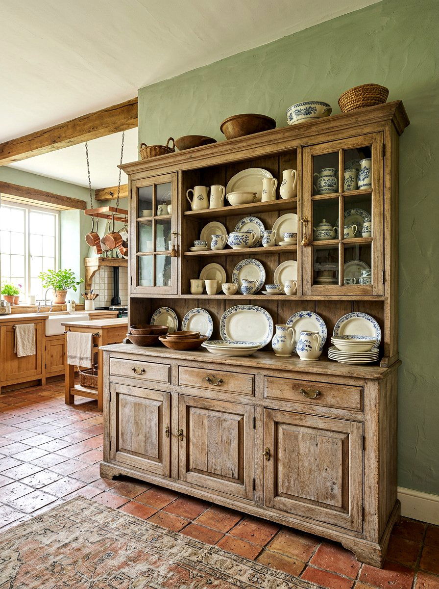 Freestanding kitchen dresser - 30 European unfitted kitchen ideas