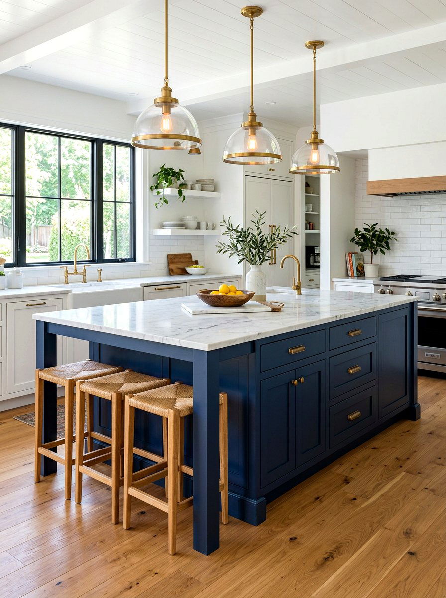 Freestanding kitchen island - 30 freestanding furniture kitchen ideas