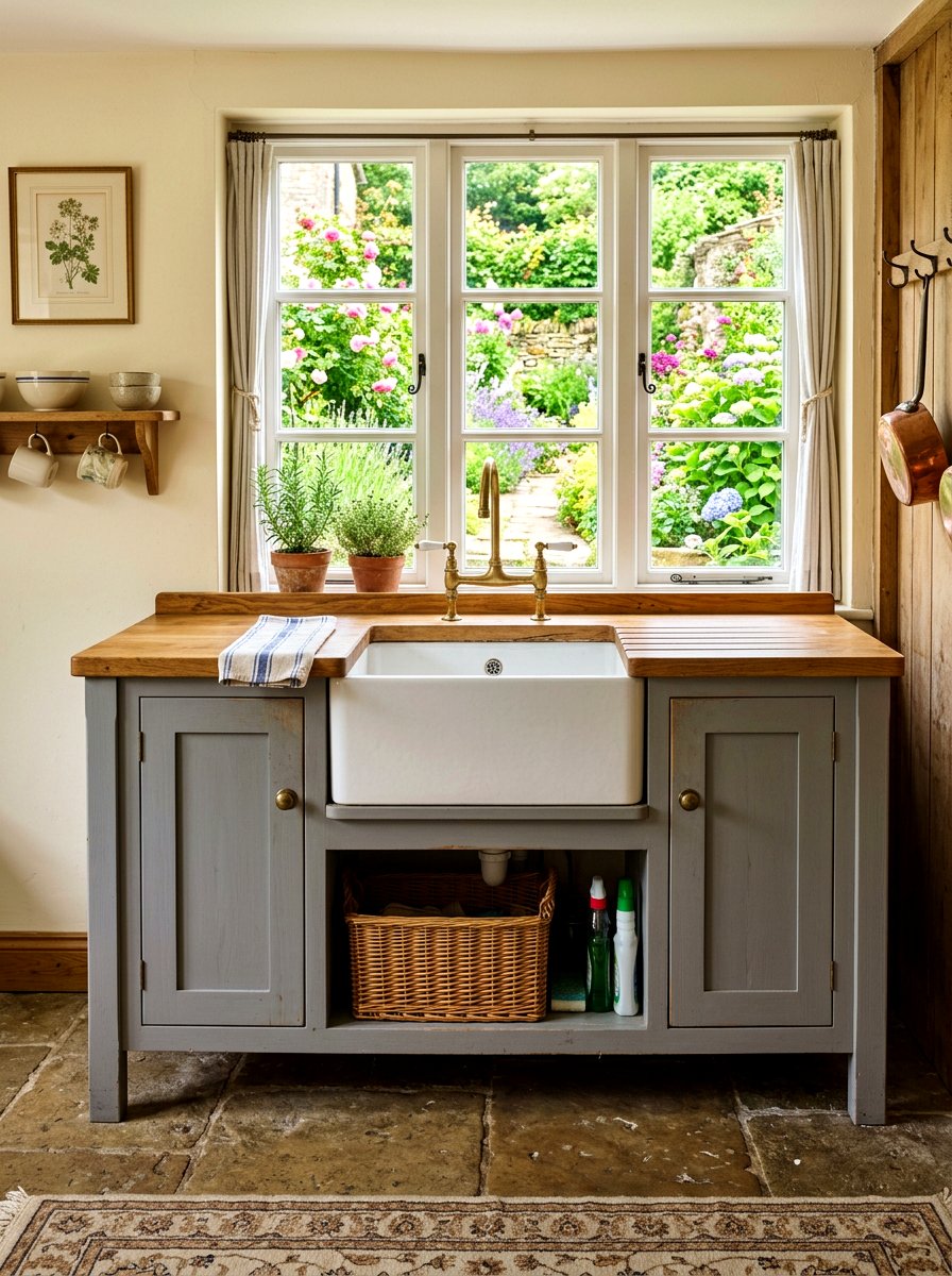 Freestanding kitchen sink unit - 30 freestanding furniture kitchen ideas