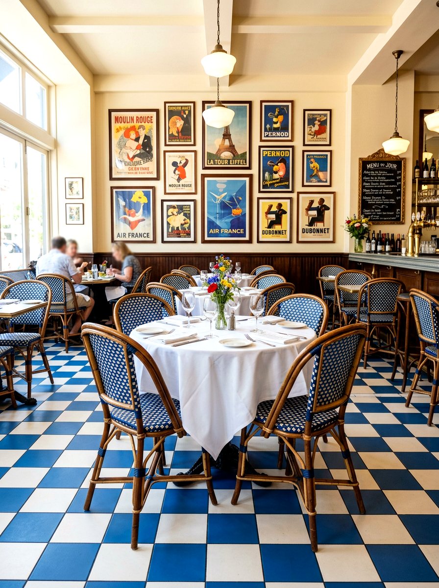 French Bistro Decor - 30 cafe style dining ideas