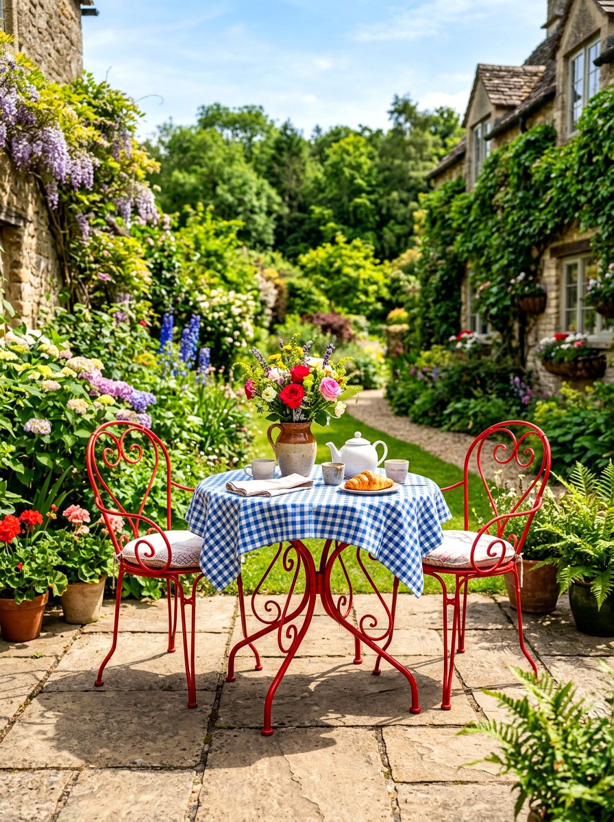 French Bistro Set - 30 al fresco dining ideas