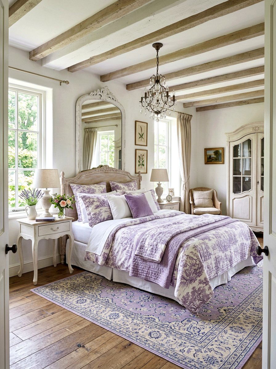 French Country Bedroom - 30 viral bedroom decor ideas
