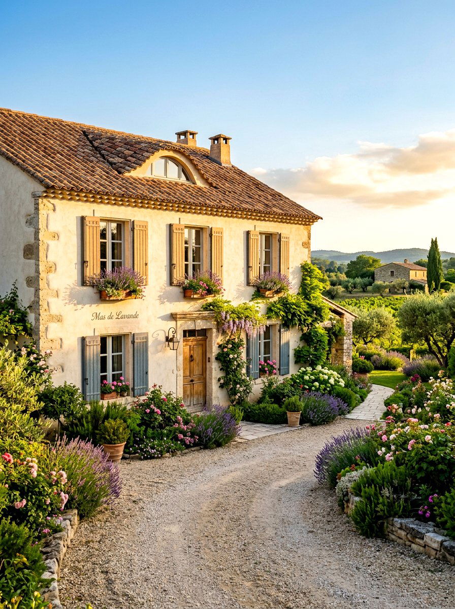 French Country Cottage - 30 storybook cottage exterior ideas