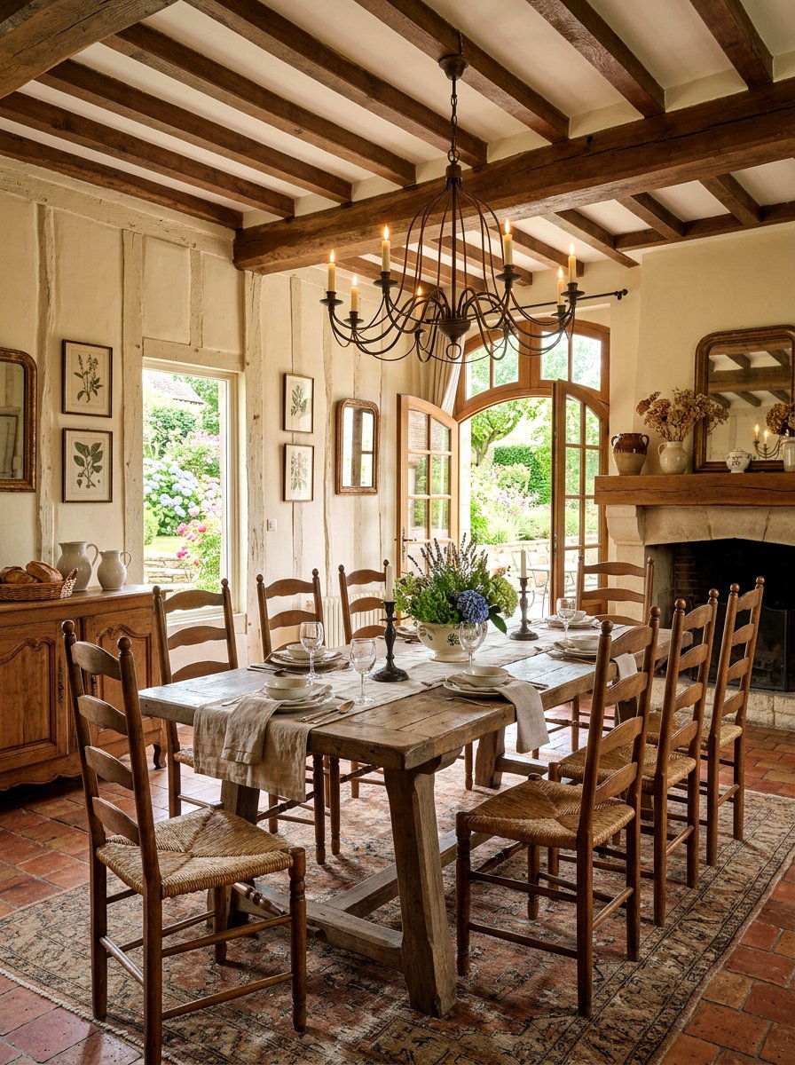 French Country Dining - 30 formal dining room ideas