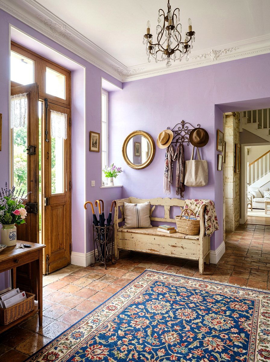 French Country Entryway - 30 welcoming entryway ideas