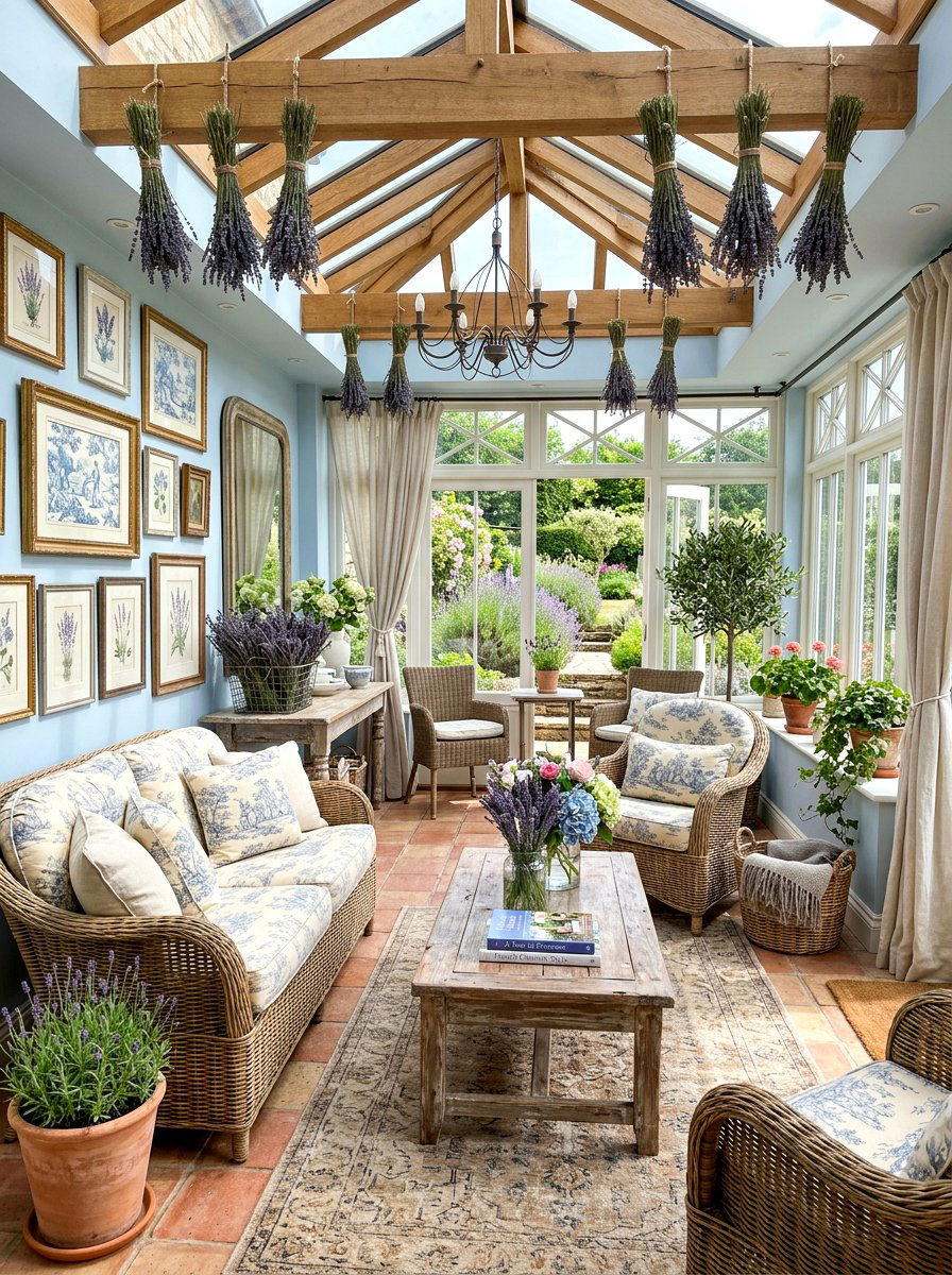 French Country Gallery Decor - 30 vintage collage wall ideas